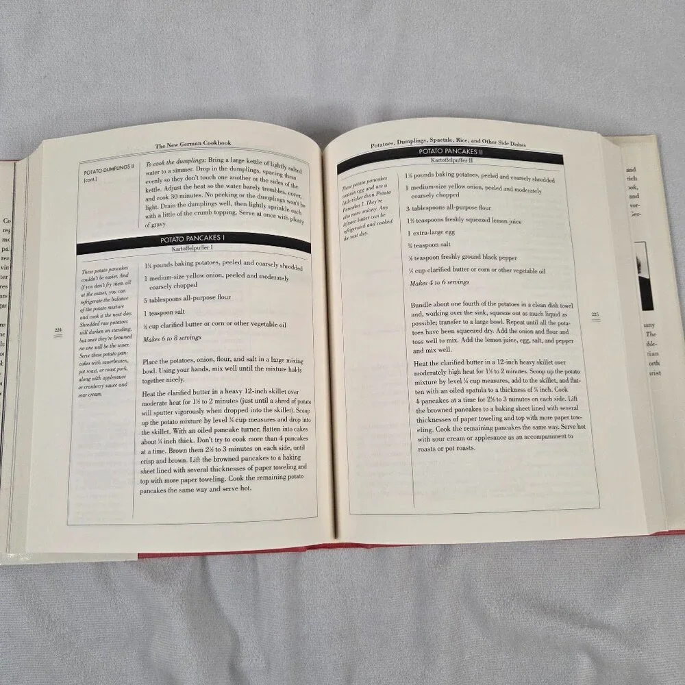 2 Cookbooks - 1. The New German Cookbook, 2. Chez Nous